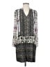 Tiny Paisley Gray Casual Dress Size S - photo 1
