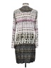 Tiny Paisley Gray Casual Dress Size S - photo 2
