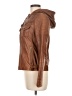 MICHAEL Michael Kors 100% Leather Brown Leather Jacket Size M - photo 5