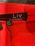 Liv 100% Polyester Red Sleeveless Blouse Size XXL - photo 4