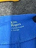 Kim Rogers Solid Blue Board Shorts Size 6 - photo 3