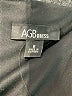 AGB 100% Polyester Solid Black Cocktail Dress Size 6 - photo 7