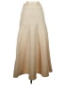 OGL Solid Tan Casual Skirt Size XS - photo 1