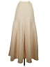 OGL Solid Tan Casual Skirt Size XS - photo 2