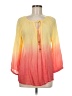 New Directions Orange 3/4 Sleeve Blouse Size M - photo 1