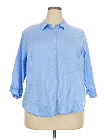 Apt. 9 3/4 Sleeve Button-Down Shirt (view 1)