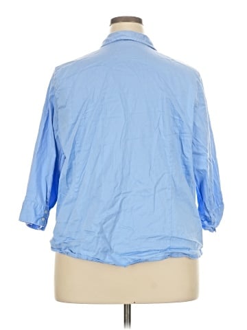 Apt. 9 3/4 Sleeve Button-Down Shirt (view 2)