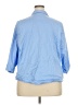 Apt. 9 Blue 3/4 Sleeve Button-Down Shirt Size 3X - photo 2