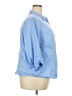 Apt. 9 Blue 3/4 Sleeve Button-Down Shirt Size 3X - photo 4