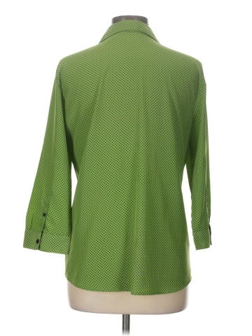 Liz Claiborne 3/4 Sleeve Button-Down Shirt (view 2)