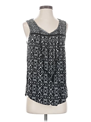 Great Northwest Indigo Sleeveless Blouse (view 1)