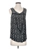 Great Northwest Indigo 100% Rayon Black Sleeveless Blouse Size S - photo 1