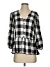 Good Hart Gray 3/4 Sleeve Blouse Size S - photo 1