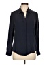 Theory Black Long Sleeve Blouse Size L - photo 1