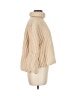 Arjé Tan Ivory Turtleneck Sweater Size M - photo 4
