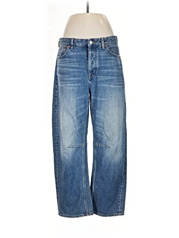Madewell The Darted Barrel-Leg Jean in Irmo Wash (view 1)