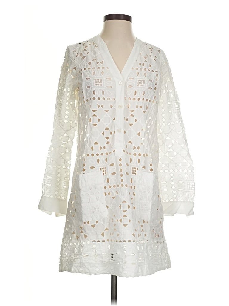 Pre-owned Maeve Kimono In White