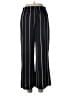 DR2 100% Polyester Stripes Black Casual Pants Size S - photo 2