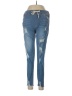 Unbranded Tropical Blue Jeans Size L (estimated) - photo 1