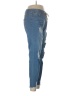 Unbranded Tropical Blue Jeans Size L (estimated) - photo 4