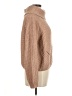 Unbranded 100% Acrylic Tan Turtleneck Sweater Size M (estimated) - photo 4
