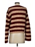 J.Crew Stripes Burgundy Pullover Sweater Size XS - photo 2