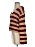 J.Crew Stripes Burgundy Pullover Sweater Size XS - photo 5