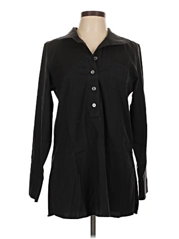 PaperWhite Long Sleeve Blouse (view 1)