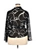 Lane Bryant 100% Polyester Graphic Black 3/4 Sleeve Blouse Size 18 - 20 Plus - photo 2