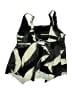Kona Sol Print Green Swimsuit Top Size 14W - photo 2