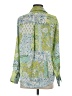 Zara Paisley Green Long Sleeve Blouse Size XS - photo 2
