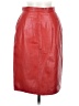 Assorted Brands Red Faux Leather Skirt Size 9 - 10 - photo 1