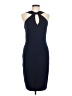 David Meister Solid Blue Cocktail Dress Size 6 - photo 1