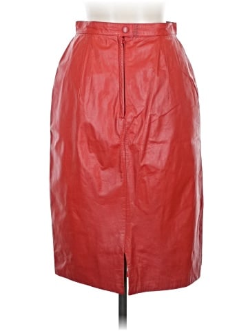 Assorted Brands Faux Leather Skirt (view 2)