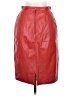 Assorted Brands Red Faux Leather Skirt Size 9 - 10 - photo 2