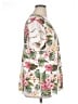 Unbranded Tropical White Short Sleeve Blouse Size 2X - photo 4