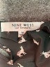Nine West 100% Polyester Black Short Sleeve Top Size M - photo 7