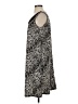White Stag Graphic Silver Cocktail Dress Size S - photo 5