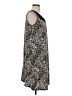 White Stag Graphic Silver Cocktail Dress Size S - photo 4