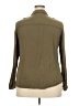 Torrid 100% Rayon Green Long Sleeve Button-Down Shirt Size 2X Plus (2) - photo 2
