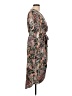 Unbranded 100% Polyester Print Brown Cocktail Dress Size L - photo 4
