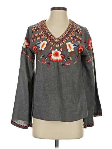 THML Long Sleeve Blouse (view 1)