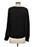 Ann Taylor LOFT 100% Polyester Black Long Sleeve Blouse Size S - photo 2