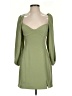 Wilfred Solid Green Cocktail Dress Size 4 - photo 1