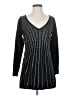 Midnight Velvet Black Long Sleeve Top Size S - photo 1
