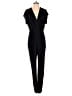 Nine West 100% Polyester Solid Black Jumpsuit Size M - photo 1