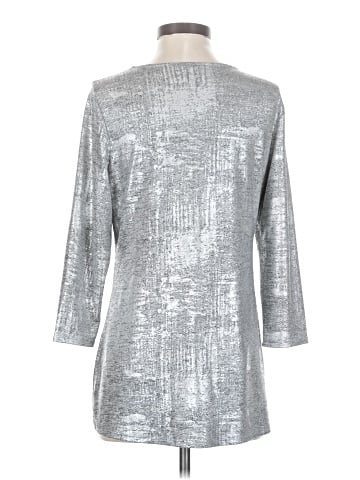 JM Collection 3/4 Sleeve Top (view 2)