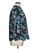 Talbots 100% Cotton Floral Teal Long Sleeve Blouse Size 1X - photo 4