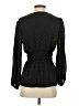 Max Studio 100% Polyester Black Long Sleeve Blouse Size S - photo 2