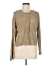 Carole Little Metallic Tan Pullover Sweater Size M - photo 1
